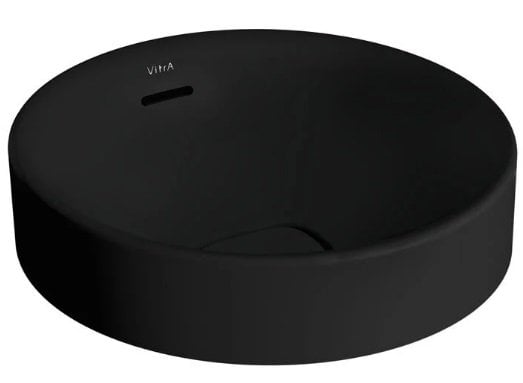 Vitra 7532B083-0673 Metropole Çanak lavabo, 40cm Mat Siyah.